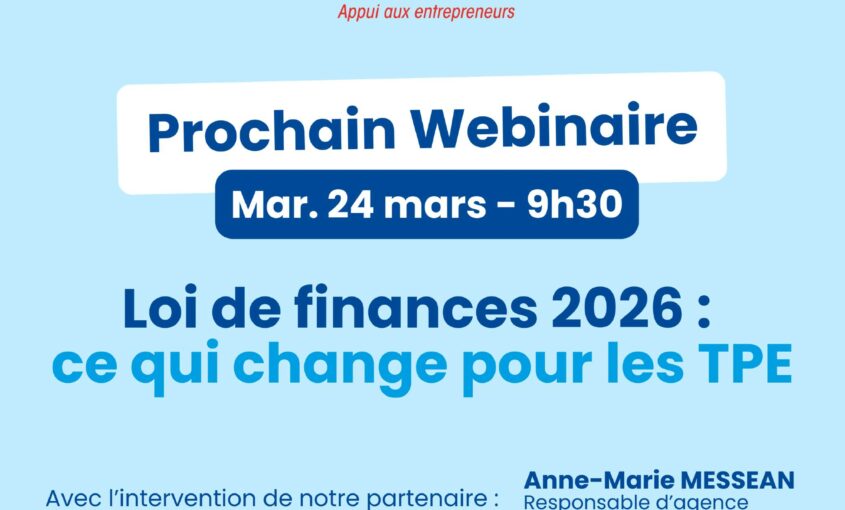webinaire sur la loi de finance